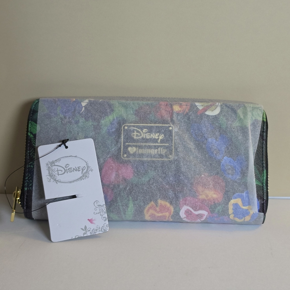 Disney Women's Tote Bag - Black with Colorful Floral Design - Picture 9 of 16
